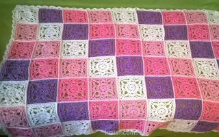 Плетене на одеяло на една кука - методи, модели, съвети и идеи за снимки