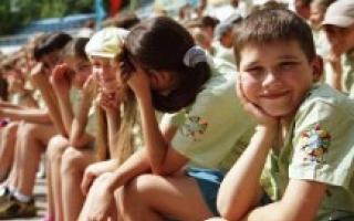 როგორ გაგზავნოთ თქვენი შვილი ბანაკში რომელ საზაფხულო ბანაკში უნდა გაგზავნოთ თქვენი შვილი